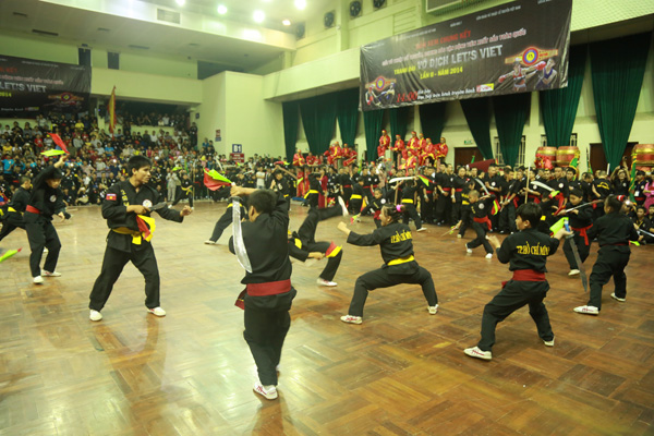 16 ປະເທດ ແລະ ເຂດແຄ້ວນເຂົ້າຮ່ວມ ງານແຂ່ງຂັນກິລາມວຍພື້ນເມືອງ ຫວຽດນາມສາກົນຄັ້ງທີ 4